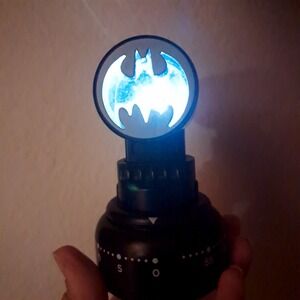 BATMAN Bat signal Kitchen Cooking minute Timer black Seven20 Gotham‎ light works
